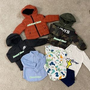 Toddler Boy’s Clothes Bundle 2T